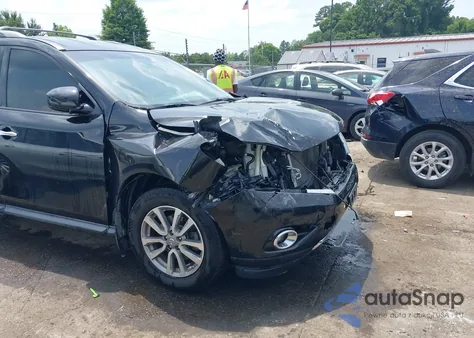 2016 Nissan Pathfinder Sv z USA, uszkodzony, nr VIN 5N1AR2MM5GC642088